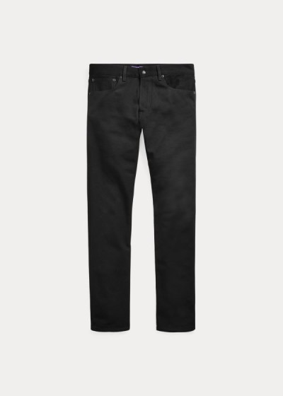 Jeans Ralph Lauren Hombre Negros - Straight Fit Stretch - ZFVTX9435